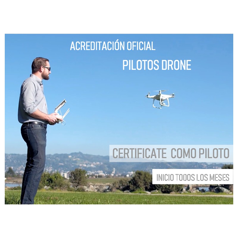 Certificación Piloto Drones MTC